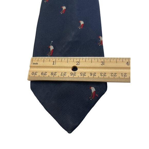 Ralph Marlin Golf Motif Mens Necktie 6P - Picture 4 of 4